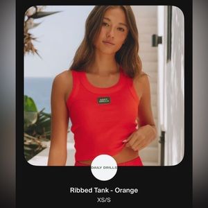 Orange daily drills set size small